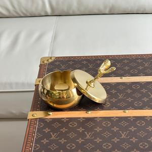 European-Style Luxury Smokeless Square <b>Ashtray</b> Creative Ornament for Living Room Home Decoration Fashion Gift with Gift Box - Product Image 4