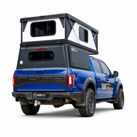 Huntoo – Nouvelle coque de camping-car moderne à glissière pour pick-up, toit rigide escamotable pour 4x4, expéditions tout-terrain et transfrontalières