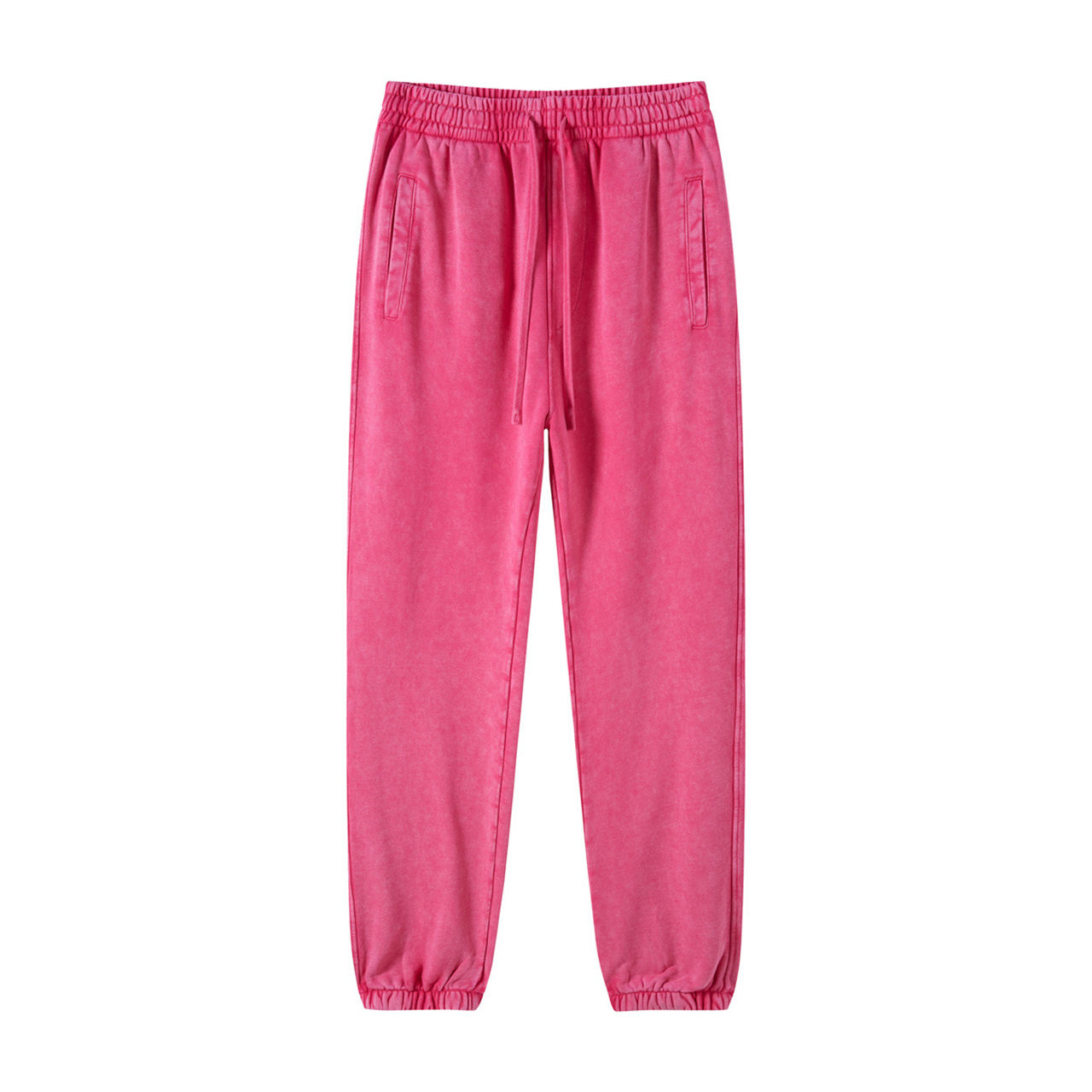 Rose red sweatpants