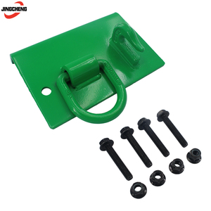 Crochets de fixation pour tracteur, crochets de préhension compacts à visser, anneaux en D de 1/4'' d'épaisseur, crochets de godet de tracteur de 1/2'', pièces personnalisées pour tondeuses à <span class=keywords><strong>gazon</strong></span> - Product Image 2