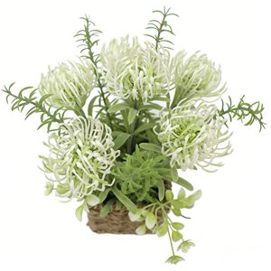 उच्च गुणवत्ता वाले वास्तविक स्पर्श कृत्रिम mums सर्पिल के साथ बुने हुई टोकरी में उच्च गुणवत्ता वाले वास्तविक स्पर्श कृत्रिम मम्स सर्पिल - Product Image 2