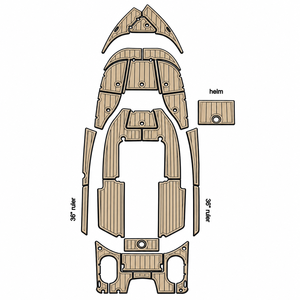 Kit de Almohadillas de Espuma EVA para Consola Central de Barco de Pesca Blazer Bay, Suelo Marino Antideslizante con Tapete para Timón - Product Image 1