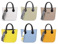 Sac fourre-tout en silicone imperméable de style classique italien en caoutchouc EVA T O M