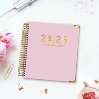 Agenda Personalizada 2027 2026 con Espiral, Tamaños A3, A4, A5, Diaria y Semanal, para Profesores, Planificador de Lecciones Escolares