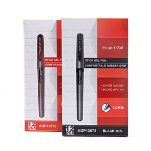 NOVISON Signature <b>Pens</b> 1.0mm Cheap Custom Logo Gel <b>Pens</b> Office Use Red/Blue/Black Ink Stylus - Product Image 2
