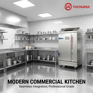 เครื่องนึ่งอาหารสแตนเลสยี่ห้อ Yuchuhui แบบตู้ สำหรับใช้ในเชิงพาณิชย์ พร้อมระบบควบคุมอุณหภูมิอัจฉริยะ ใช้สำหรับนึ่งข้าวและ<span class=keywords><strong>ขนมปัง</strong></span> - Product Image 5