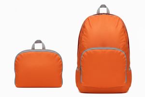 Fashion <b>Foldable</b> <b>Backpack</b> Lightweight Water-Resistant Ripstop Nylon Daypack Compact Unisex Travel Bag Outdoor - Product Image 3