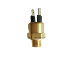 Interruptor de control de temperatura Hualing 12V DC 15A 14MM para mezclador, radiador, sensor de ventilador de aceite hidráulico 0065457124 - Product Image 1