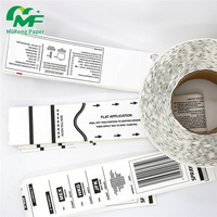 Étiquette de bagage en silicone personnalisée standard, thermique, autocollante, RFID, pour billet d'avion imprimé, idéale pour les voyages