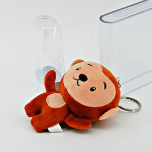 Peludo 12 Animal del zodiaco colgante mochila muñeca dibujos animados Q versión juguete joyería mono <span class=keywords><strong>llavero</strong></span> colgante procesamiento personalizado - Product Image 3