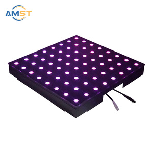 Panel de Piso LED Digital para Espectáculos, Piso de Baile Portátil de Vidrio Templado con Control de Puntos, Piso de Píxeles de Video para Clubes y Bodas - Product Image 4