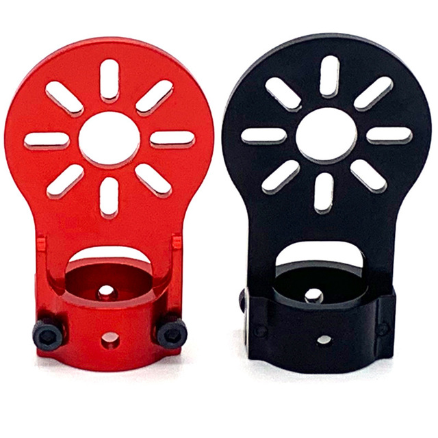 CNC Machined Stainless Steel Aluminum Alloy Motor Mount +/-0.01mm Tolerance for 16mm Motors Multi-Axis Agricultural Drones Hobby