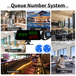 Không dây Nhà Hàng người gọi Donut đa nhiệm vụ nút gọi Đồng hồ phong cách người chăm sóc máy nhắn tin - Product Image 6