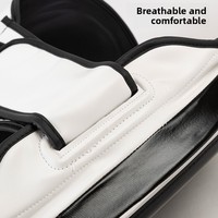 Victor Protège-jambes épaissis pour la taille et les jambes, Équipement de protection Muay Thai, Kickboxing, Sanda, Cibles pour coup de jambe latéral, Coup de jambe en bas, Sparring, Boxe