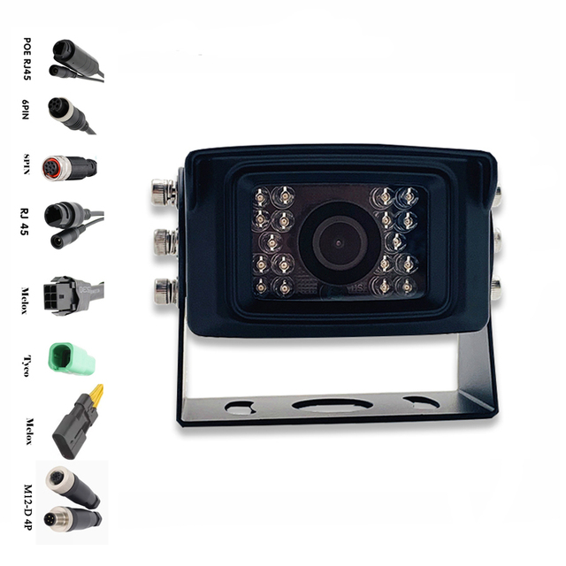 Chinese Bus Security Camera Supplier 1080P 6pin Connector Mobile Vehicle Rear View Backup IP69 Camera for Streammax MDVR