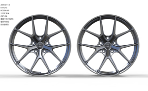 Jantes en aluminium forgé 5x112, jantes forgées 20 pouces, jantes brossées 5x120, jantes RE P101 pour <span class=keywords><strong>BMW</strong></span> M3 M4, compatibles avec les jantes Audi A4 A5 - Product Image 2