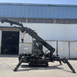 T-039 Grue araignée sur chenilles de 8 tonnes, élévateur hydraulique, flèche télescopique, petite, avec prix d'usine, grue araignée sur chenilles de 1,5 tonne - Product Image 3