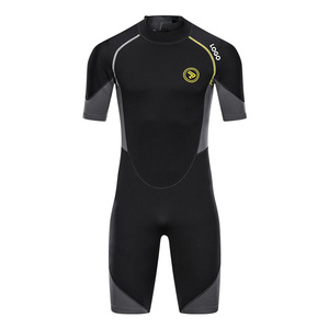 Haute 1.5mm Combinaison Hommes Schwimmanzug Tech Plongée Surf Combinaison Néoprène Manches De Plongée Go Pro Combinaison Shorty - Product Image 2