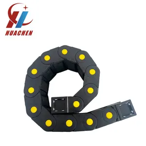 Hoge Snelheid Versterken Nylon Plastic Kabelketting Elektrische Brug Kabeldrager Sleepketting