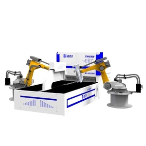 Fully Automatic Bending Center 1400mm Auxiliary Blade Robot Arm AT-HS1400F <strong>CNC</strong> Panel Bender for Stainless Steel <strong>Sheet</strong> High - Product Image 1