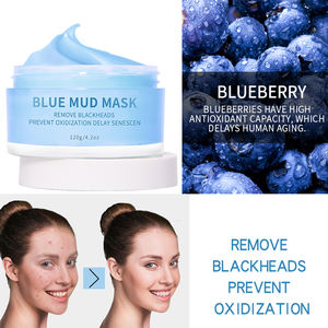 Produits de beauté <span class=keywords><strong>Masque</strong></span> d'<span class=keywords><strong>argile</strong></span> <span class=keywords><strong>Masque</strong></span> facial détoxifiant biologique pour le cou et les <span class=keywords><strong>cheveux</strong></span> Poudre d'<span class=keywords><strong>argile</strong></span> <span class=keywords><strong>Masque</strong></span> de boue bleue pour le visage - Product Image 5