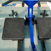 Appareil de fitness polyvalent populaire pour salle de sport commerciale, à charge libre, Rameur T-Bar et Rameur incliné en T