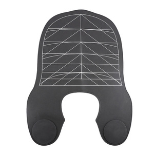 Résistant Aux produits chimiques Silicone De Coupe Matériel De Coiffure Super Col Cou Bouclier Magnétique Cap <span class=keywords><strong>Barber</strong></span> Cheveux Châle - Product Image 1