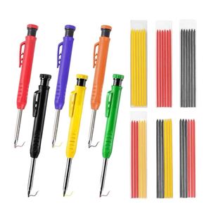 Ergonomic Carpenter Pencil Deep Hole Mechanical Marker for Woodworking Construction Architect Professional Tool - Product Image 1