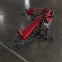 Machine de musculation commerciale inclinée pour la musculation des pectoraux, presse à poitrine en acier robuste avec poignées