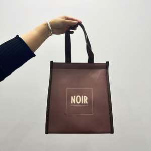 Disposable Insulated Bag Nonwoven Aluminium Customized Food Delivery Cooler Bag Custom Logo Reusable Thermal Bag - Product Image 4