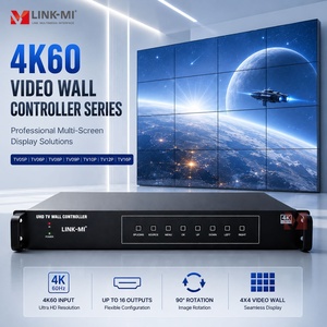 <span class=keywords><strong>HDMI</strong></span>/DP ควบคุมผนังวิดีโอ4K60หลายหน้าจอ splicer กับ2x 2/2x 4/3X 3/4x 4/รูปแบบที่กำหนดเองสนับสนุนการแสดงภาพบุคคลและภูมิทัศน์ - Product Image 1