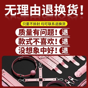 Ensemble de bondage en cuir pour adultes rose 10 pièces Kit de jouets sexuels pour flirter - Product Image 1
