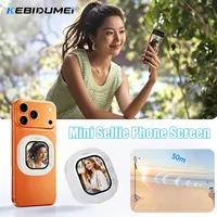 Mini écran de contrôle sans fil pour téléphone, moniteur portable pour caméra arrière avec écran magnétique pour l'enregistrement vidéo de vlogs