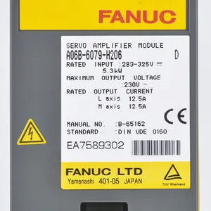 일본 본래 fanuc cnc 자동 귀환 제어 장치 증폭기 A06B-6079-H206 A06B-6079-H207 A06B-6079-H208 A06B-6079-H209