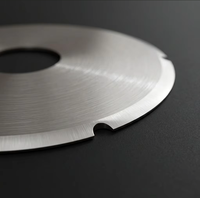Lame de trancheuse à viande en acier inoxydable 440C de qualité supérieure, couteau de remplacement circulaire pour machine de transformation alimentaire commerciale