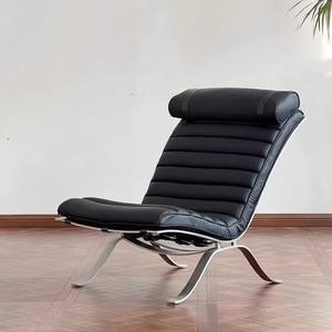 बार्सिलोना कुर्सी एकल चमड़े के सोफे डिजाइनर फर्नीचर अवकाश कार्यालय लाउंज कुर्सियों बैठक कक्ष बैठक कक्ष - Product Image 2