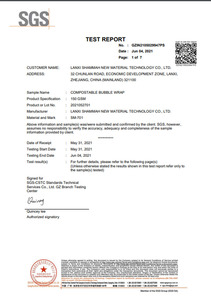 CuộN Đệm Bong Bóng Khí Đục Lỗ Giấy Bạc Đóng Gói Bảo Vệ Dây Chuyền Dễ Xé Màng Bọc Đệm Bong Bóng Nhựa - Product Image 6