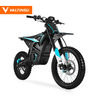 Valtinsu Em5 Ultra 72V 8000W 72V/25Ah Moto électrique tout-terrain puissante avec limiteur de vitesse via application pour adulte