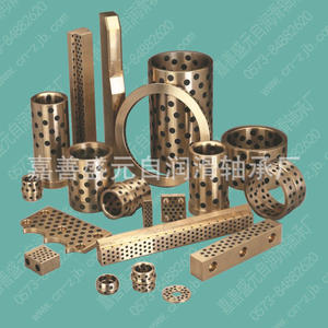 Roulements en acier autolubrifiants série JDB, bagues coulissantes en graphite et cuivre à insertion solide pour graisse et huile - Product Image 1