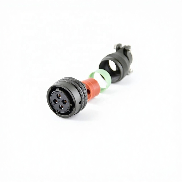 MS3116F14-4S Mil Spec Circular Connector PT06E Shell IP67 Waterproof Copper Aluminum Alloy Housing Aerospace Harsh Environment