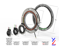 Encodeur magnétique absolu personnalisé AC7V à rotation unique, résolveur unique à rotor externe, conception 16 bits pour machine à couple élevé