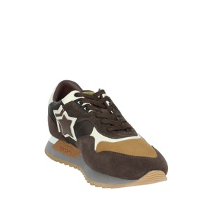 Drac-01-D04 Sneakers in vera pelle marrone scarpe da passeggio alte sportive per l'estate Casual Design della punta mocassini eleganti per la primavera - Product Image 5