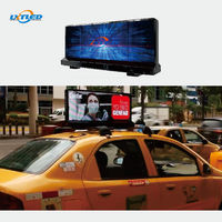 Çift Taraflı Açık Hava Taksi Üstü LED Ekran P2.5/P3/P4/P5 Video Duvar Dijital Reklam Panosu