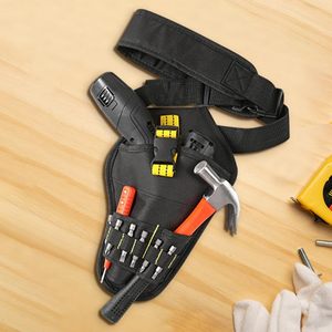 <b>Drill</b> <b>Bit</b> <b>Storage</b> Bag with <b>Drill</b> <b>Bit</b> Holder and Screw case - Tool Belt Bag - Portable Electrician's Waist Bag - Product Image 3