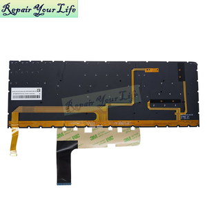 SW สวิส RGB แป้นพิมพ์แล็ปท็อปสําหรับ HP <span class=keywords><strong>Omen</strong></span> <span class=keywords><strong>15</strong></span>-EK <span class=keywords><strong>15</strong></span>-EK0020CA <span class=keywords><strong>15</strong></span>-EN <span class=keywords><strong>15</strong></span>-EN1013DX 16-K 9Z.NHQBQ.500 M45718-BG1 NSK-XZ5BQ - Product Image 6