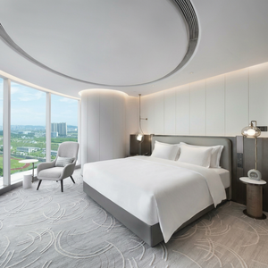 5 Star Hotel Lobby Furniture <b>Set</b> Luxury Reception <b>Desk</b> Guest Seating Area and Coffee Tables Modern Design - Product Image 1
