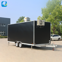 Camion de restauration rapide de haute qualité Chammp entièrement équipé pour la vente de pizzas et de hamburgers, logistique professionnelle haute performance