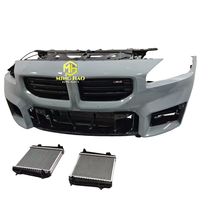 Kit de parachoques delantero para BMW M2 G87, incluye kit de carrocería para parachoques delantero y accesorios para la parrilla, adecuado para parachoques de automóviles.