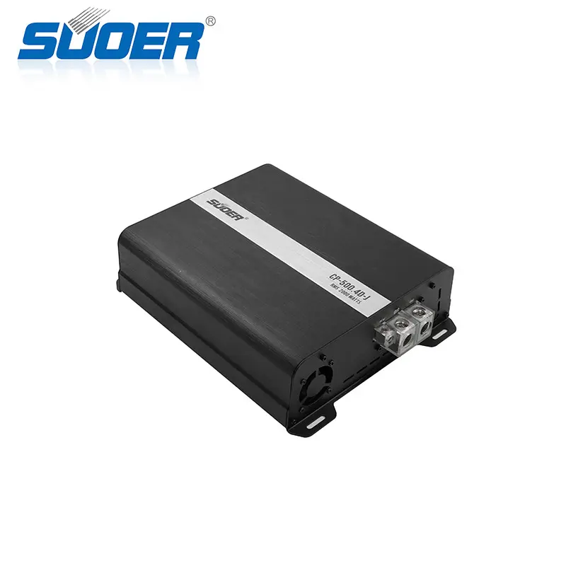 Suoer CP-500.4D-J Khuếch Đại Xe Hơi Thông Dụng Bộ Khuếch Đại Âm Thanh Xe Hơi Công Suất Tối Đa Loại D Toàn Dải 4 Kênh Bộ Khuếch Đại Xe Hơi 6000 Watt