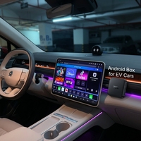 IHeylinkit T7 Boîtier Android portable pour voitures Tesla EV avec GPS, CarPlay et Android Auto, mise à niveau vers Android 16